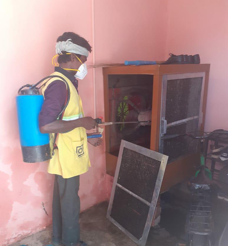 डेंगू से बचाव के लिए घर-घर कूलर की जांच