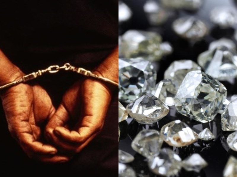 गरियाबंद जिले में 440 हीरा बरामद किया गया