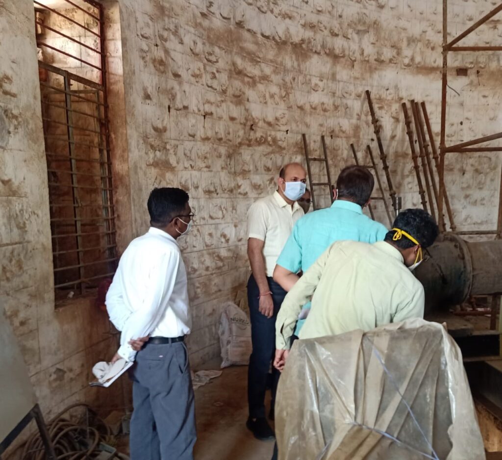 सिंचाई उद्वहन योजना- टूटफूट की मरम्मत कर इसे पुनः आरंभ