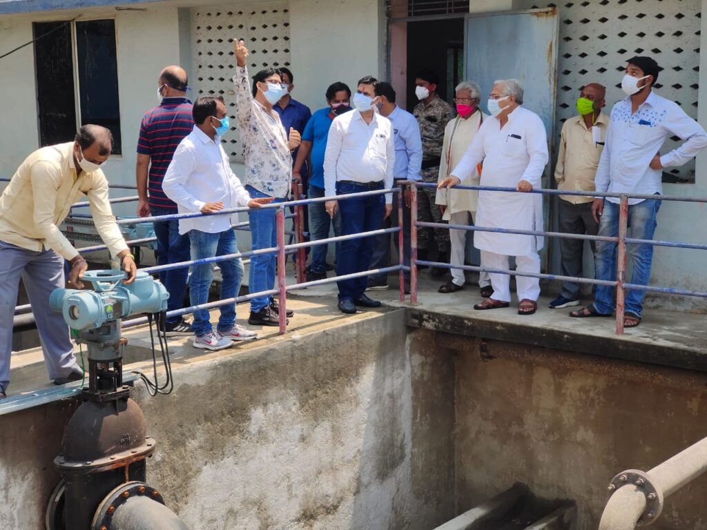 पटरी पार क्षेत्र जल संकट से होगा मुक्त, वोरा