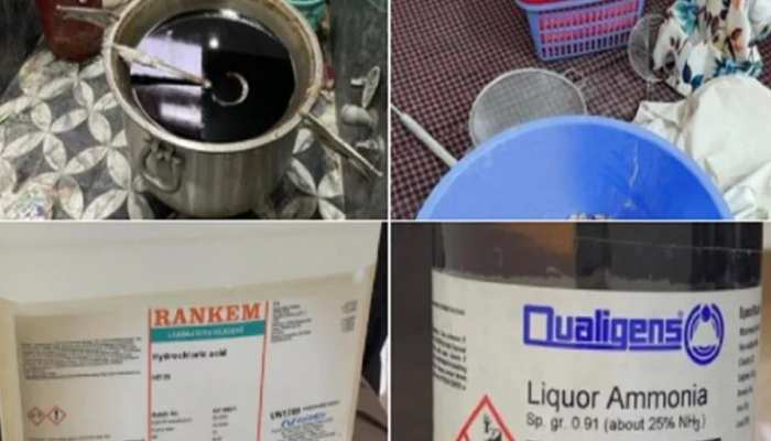 दिल्ली में छापा 17Kg हेरोइन के साथ 4 अफगानी नागरिक गिरफ्तार