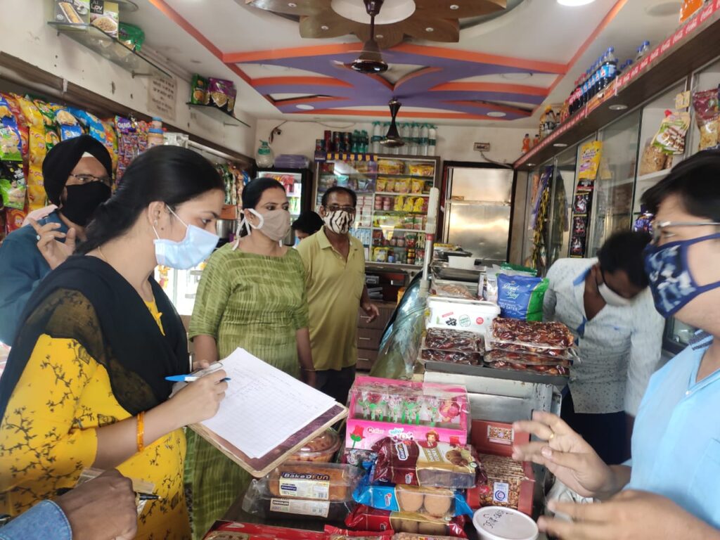 निगम फूड एंड ड्रग कंट्रोल का संयुक्त अभियान