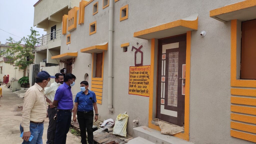 निर्माणाधीन मकान में, कौन सी किश्त कब मिलेगी हितग्राहियों को बताए