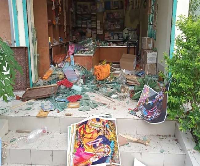 इस्कान मंदिर में 200 लोगों की भीड़ ने किया हमला,एक श्रद्धालु की मौत