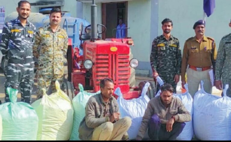 60 लाख का गांजा पकड़ाया