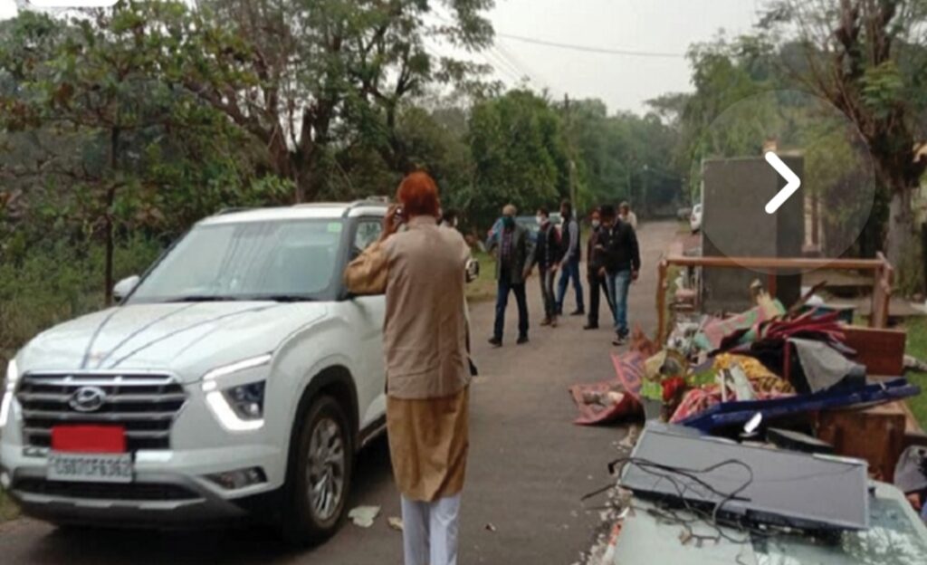 पूर्व BJP विधायक से मकान खाली कराया,BSP