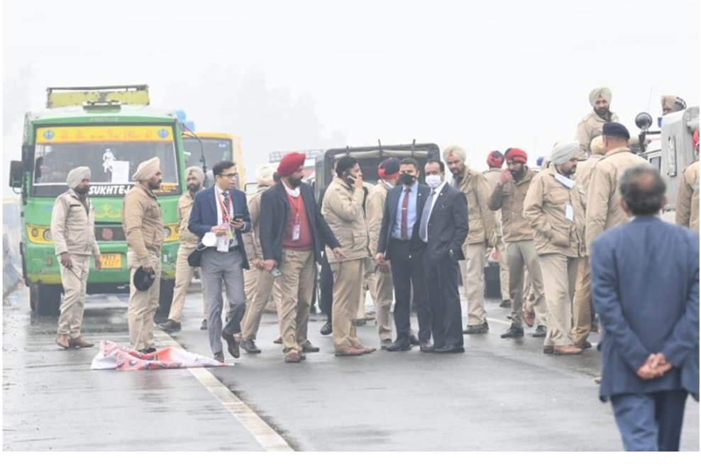 PM सुरक्षा में चूक पर, गृह मंत्रालय की कार्रवाई,150 लोगों के खिलाफ FIR दर्ज