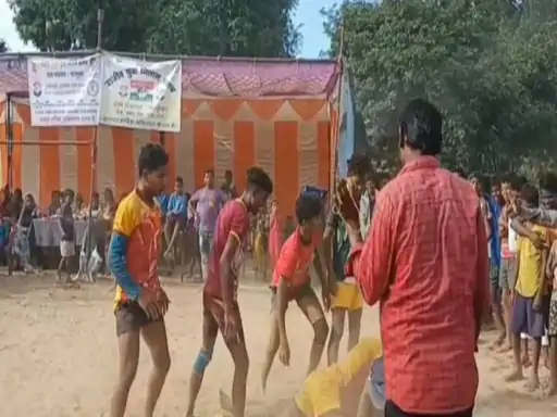 छत्तीसगढ़िया ओलिंपिक में  खिलाड़ी की मौत