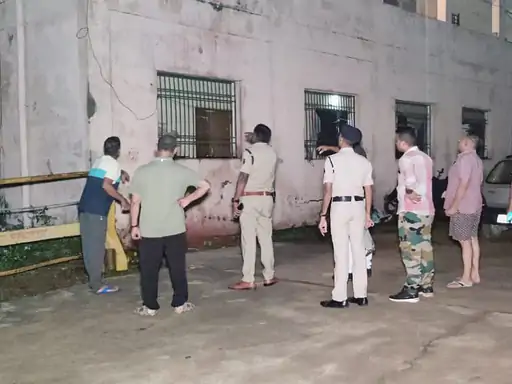 CAF हवलदार की मौत,खून से लथपथ पड़ा था शव