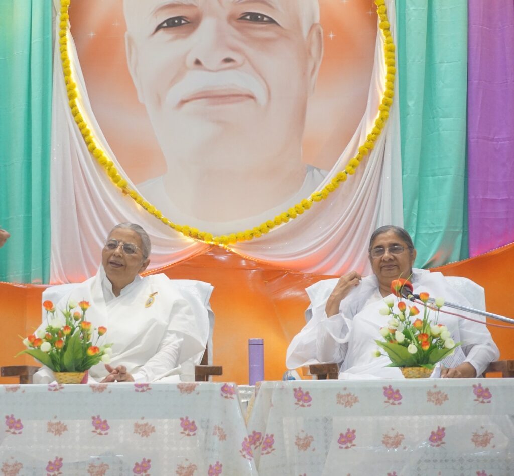 प्रयागराज से एक दिवसीय भिलाई प्रवास पर, ब्रह्माकुमारी मनोरमा दीदी