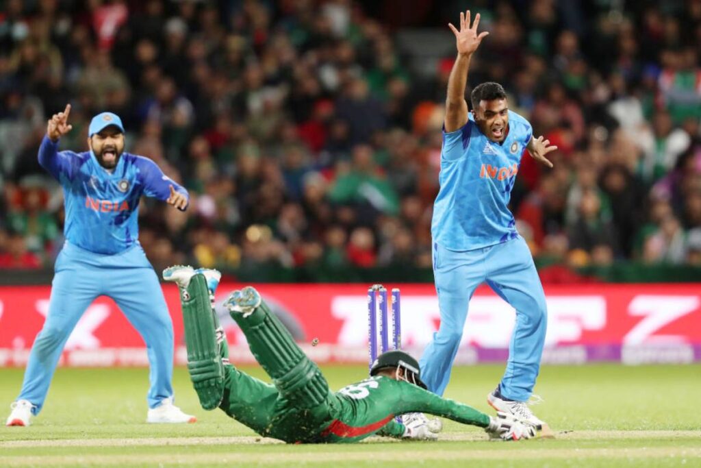 टी20 वर्ल्ड कप में भारत की तीसरी जीत,बांग्लादेश को 5 रन से हराया