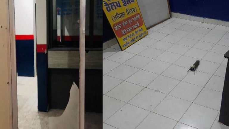 तरनतारन में रॉकेट लॉन्चर से हमला, पुलिस स्टेशन की बिल्डिंग को बनाया निशाना