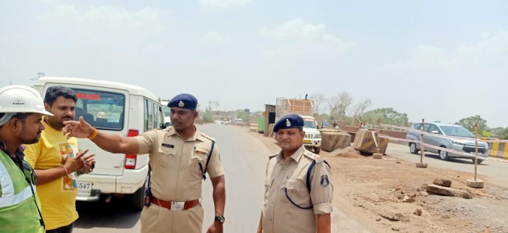 30 जून से पहले रायपुर दुर्ग सर्विस रोड होगी शुरू