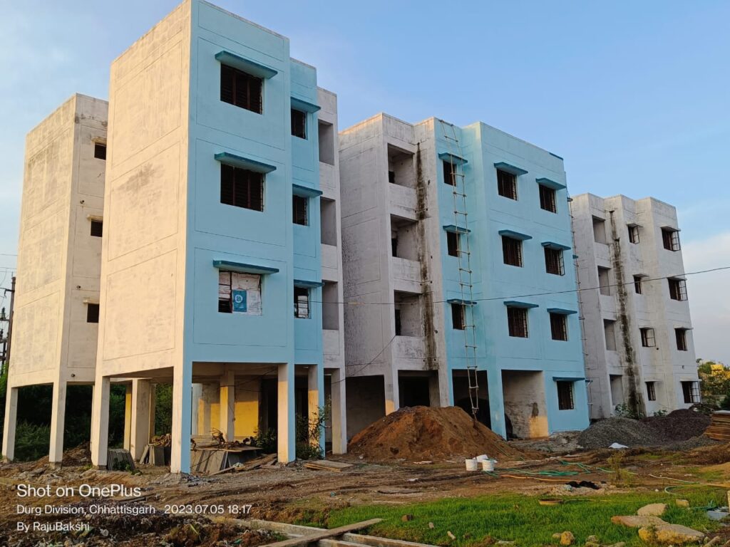 गणपति विहार का पीएम आवास कार्य प्रारंभ,जल्द किया जाएगा हितग्राहियो को आबंटन