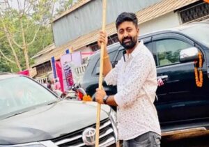 भाजयुमो नेता गिरफ्तार