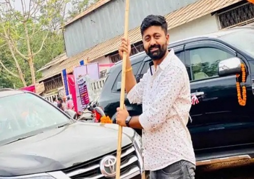 भाजयुमो नेता गिरफ्तार