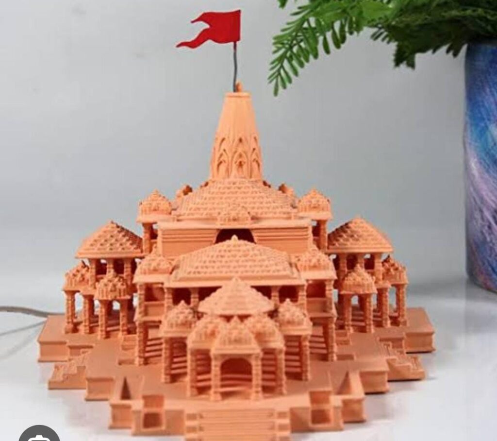 अयोध्या के स्वरूप में भव्य मंदिर बनेगा आकाशगंगा में,नौ दुर्गा पंडाल