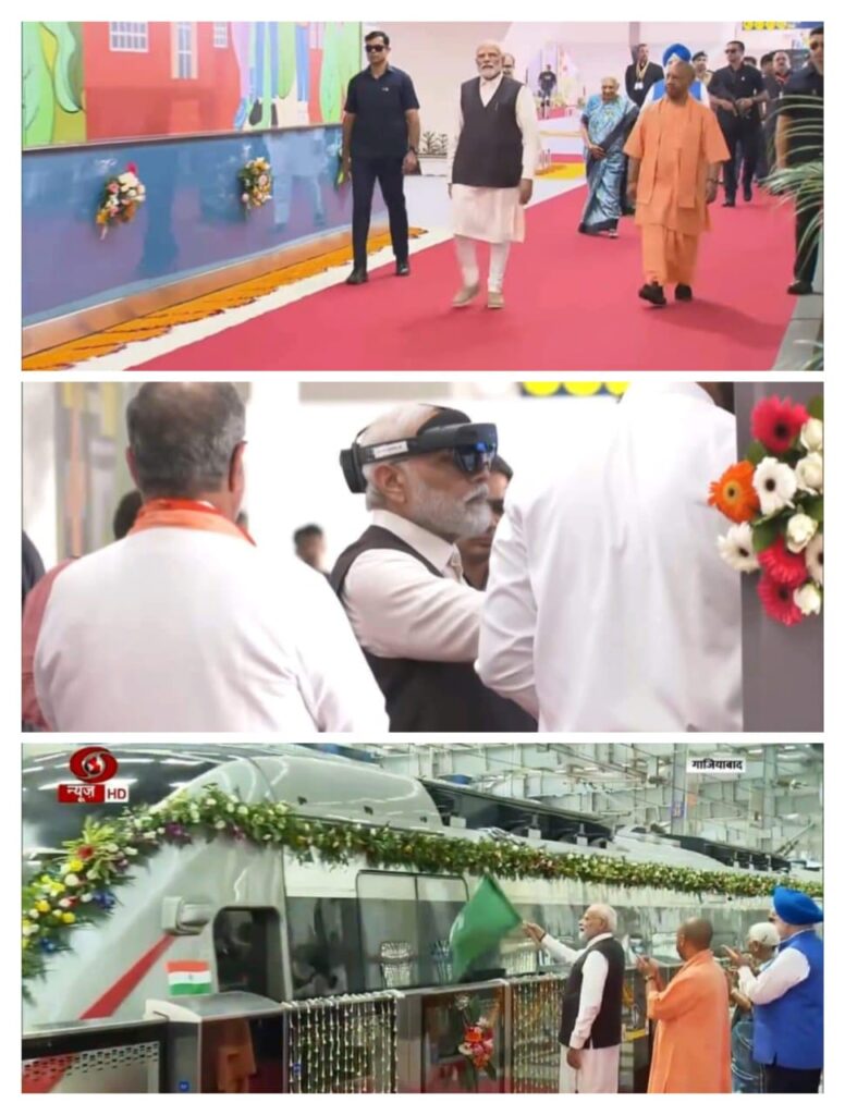PM मोदी ने आज रैपिड रेल का किया शुभारंभ