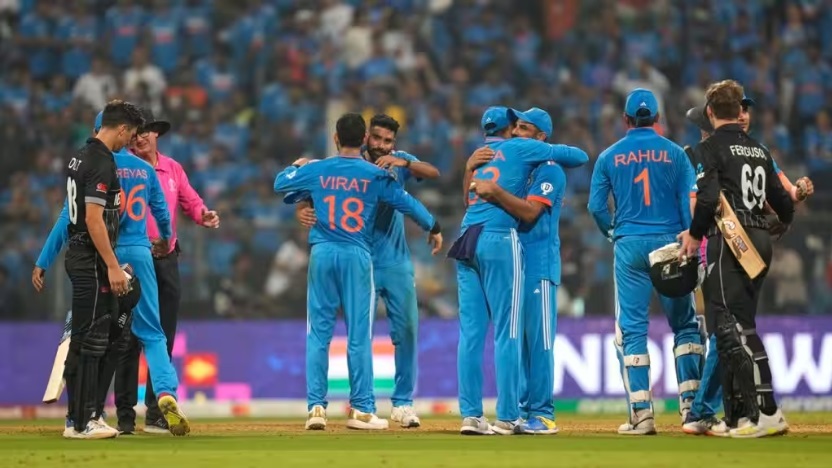 सेमीफाइनल मैच भारत ने न्यूजीलैंड को 70 रनों से हराया, कई रिकॉर्ड बनाए