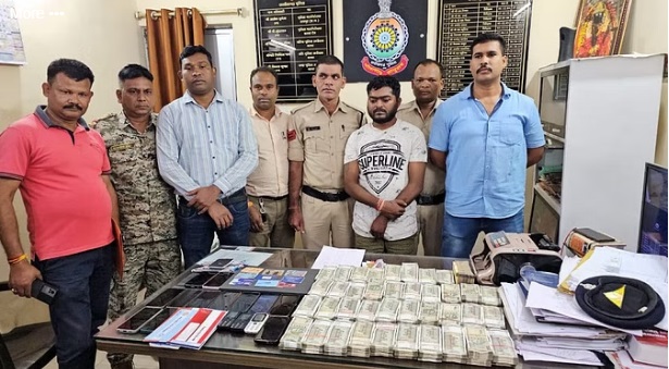 सट्टा किंग गिरफ्तार, 38 लाख से ज्यादा कैश बरामद