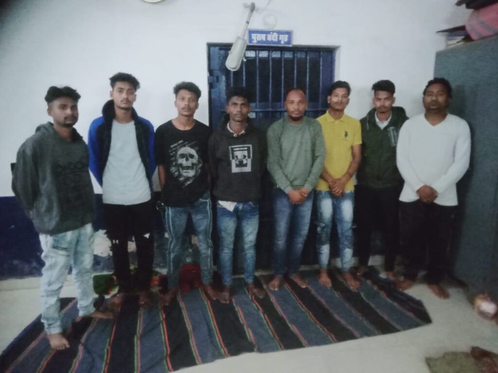 रॉड,चाकू,डंडे से हमले में युवक को आई गंभीर चोट,पुलिस ने आरोपियों को किया गिरफ्तार