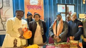 तनवीर ने पेश की मिसाल, राम मंदिर के लिए सरहद पार से भेजा पवित्र जल