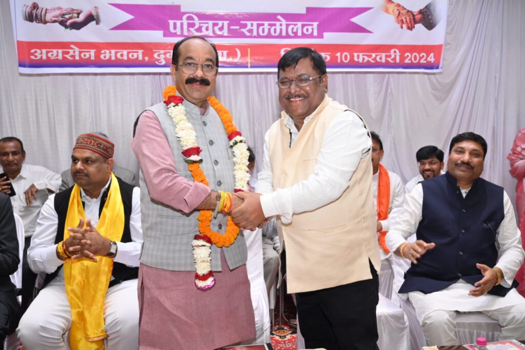 वसुधैव कुटुंबकम का भाव लेकर चले, समाज का प्रत्येक व्यक्ति परिवार के समान है- उप मुख्यमंत्री अरूण साव