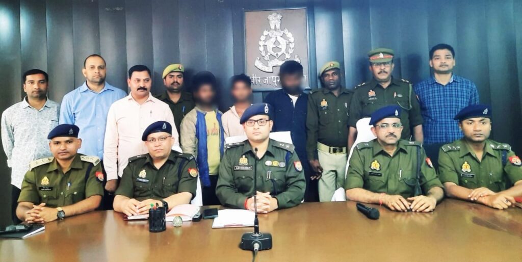 अन्तर्जनपदीय वाहन चोर गैंग का पर्दाफाश तीन शातिर वाहन चोर गिरफ्तार, चोरी की सोलह मोटरसाइकिल बरामद