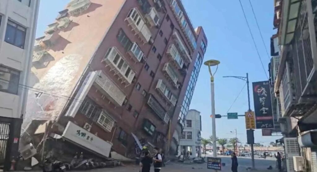 ताइवान में भूकंप से बड़ी तबाही, अबतक 7 लोगों की मौत; 700 से अधिक घायल