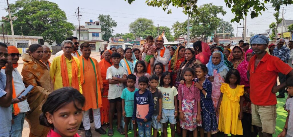 नीयत सही तो नतीजे सही कमल का बटन दबाएं भाजपा को जिताएं विधायक ललित चंद्राकर..