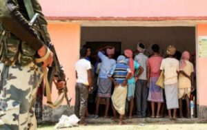 निर्वाचन प्रकिया के सफल संचालन हेतु 1829 सैनिक बल तैनात