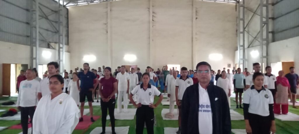 स्वच्छ मन स्वच्छ शहर के उददेश्य को लेकर अंतराष्ट्रीय योग दिवस मनाया गया,