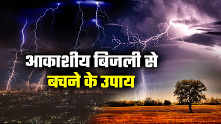 ’तीव्र गरज और गाज (आकाशीय बिजली) से बचने के लिए क्या करें और क्या ना करें’