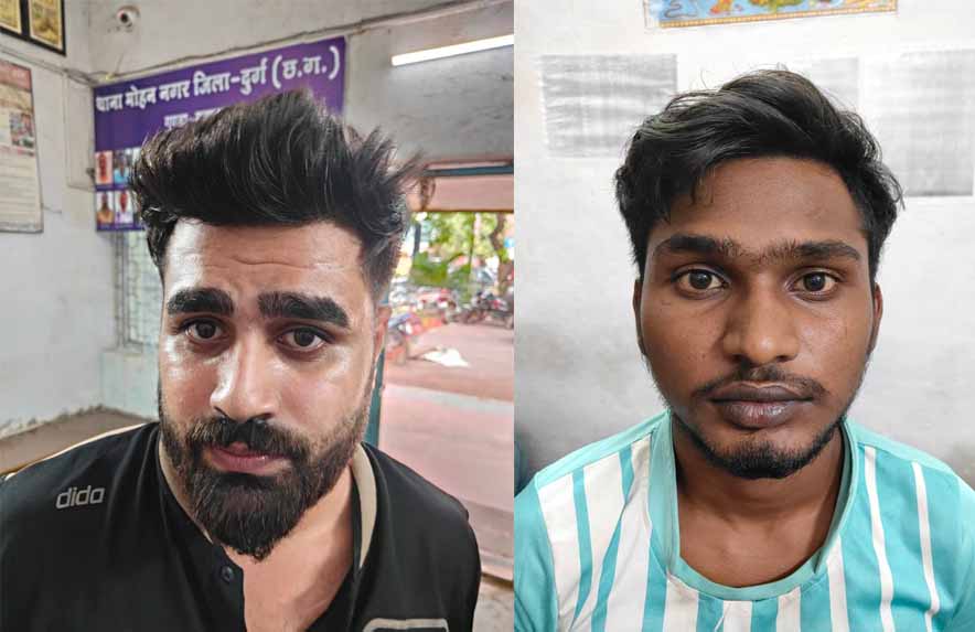 नकली पिस्टल दिखाकर लूट करने का प्रयत्न करने वाले आरोपी जेल भेजे गए