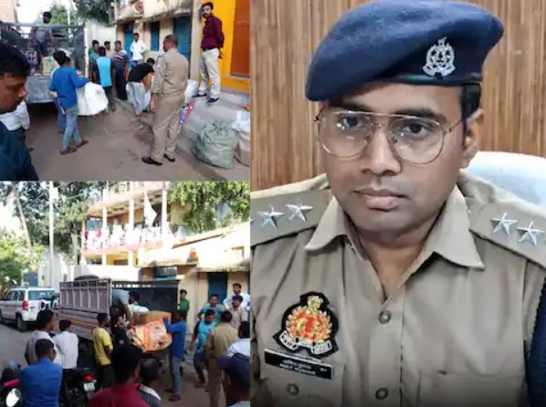 मंदिर के पास थी कॉस्मेटिक की दुकान, लड़कियों का रहता था आना-जाना, छापा मारते ही पुलिस के उड़े होश