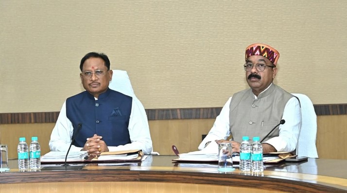 पंचायत और नगरीय निकायों में 50 प्रतिशत OBC आरक्षण, शिक्षक संवर्ग के संविलियन सहित इन मुद्दों पर साय कैबिनेट ने लिया फैसला