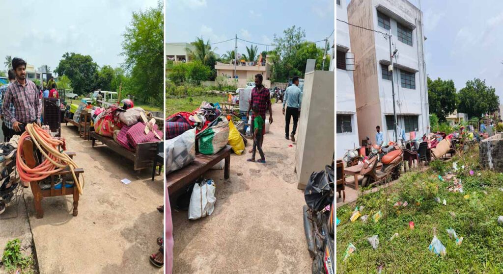 पीएम आवास योजना में हुए अवैध कब्जे को मुक्त कराया गया