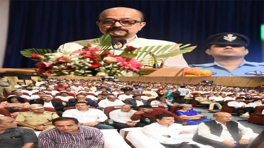 स्वच्छता वीर सम्मान समारोह में शामिल हुए राज्यपाल श्री डेका, समारोह में राज्यपाल ने 55 स्वच्छता वीरों का किया सम्मान