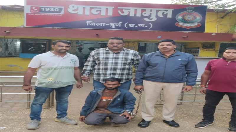 जामुल पुलिस की बड़ी कार्रवाई: 6 चोरी की घटनाओं का खुलासा