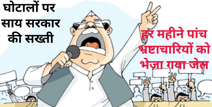 भ्रष्टाचार के विरुद्ध आर-पार… एक साल की साय सरकार में हर महीने 5 भ्रष्टाचारी गए जेल, अब बनेगा आयोग