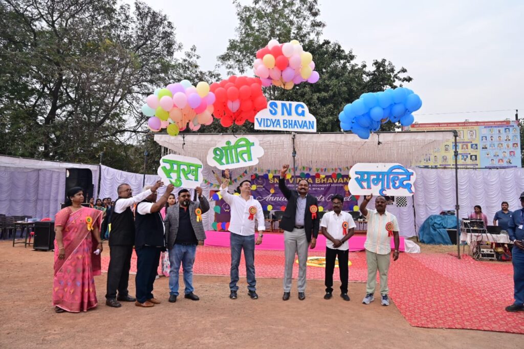 वार्षिक खेलकूद समारोह और “मैराथन सीजन-2” का आयोजन श्री नारायण गुरु विद्या भवन सेक्टर-4 के प्रांगण में किया गया