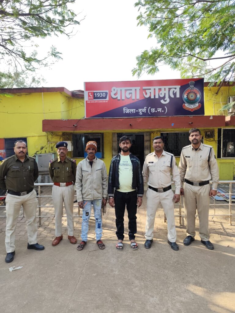 गाभिन गाय को ईट पत्थर से मारा, मारपीट से गाभिन गाय के बच्चे व उपचार के दौरान गाय मृत्यु, 2 आरोपी गिरफ्तार