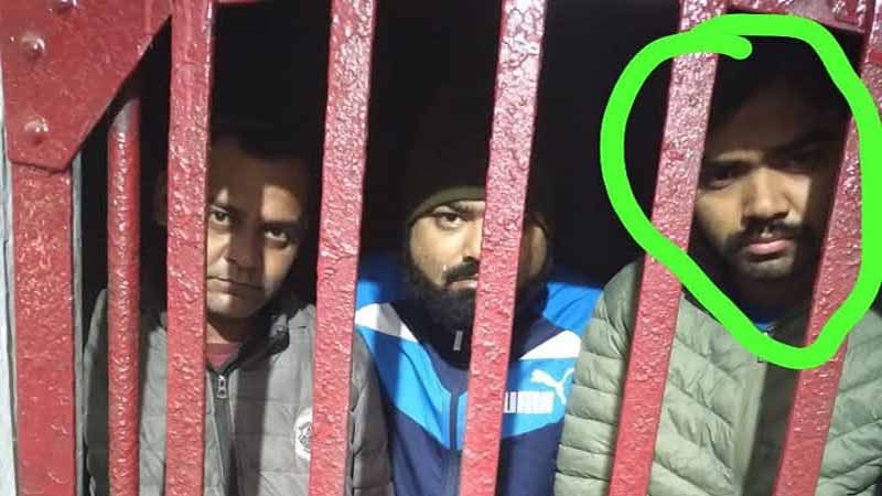 जौनपुर चौकी पर तैनात सिपाही अभिषेक तिवारी भी निकला अपहरण कर्ता , पुलिस ने भेजा जेल