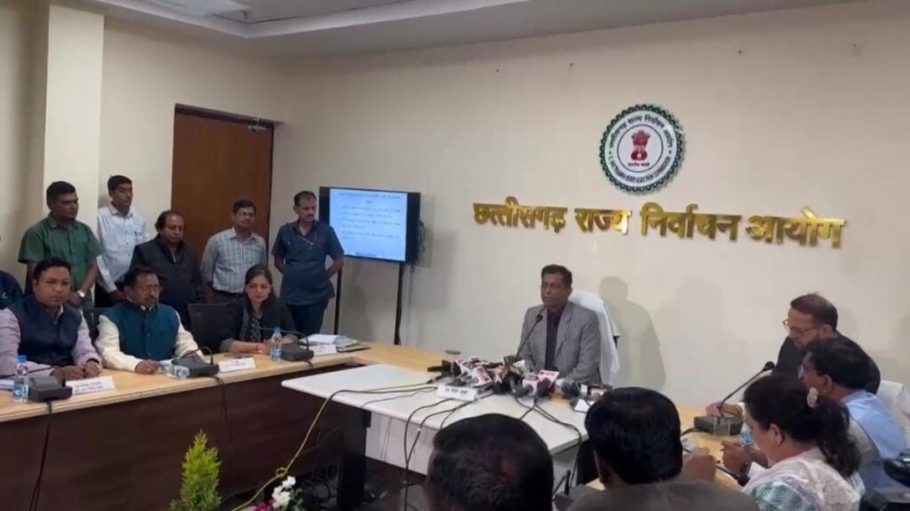 निकाय और पंचायत चुनावों का ऐलान : एक ही चरण में मतदान, 22 जनवरी से नामांकन, 11 को मतदान, परिणाम 15 फरवरी को