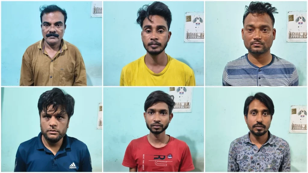 27 हजार में उज्बेकिस्तान से पहुंची थी युवती, एप में होता था सौदा, 11 दलाल गिरफ्तार