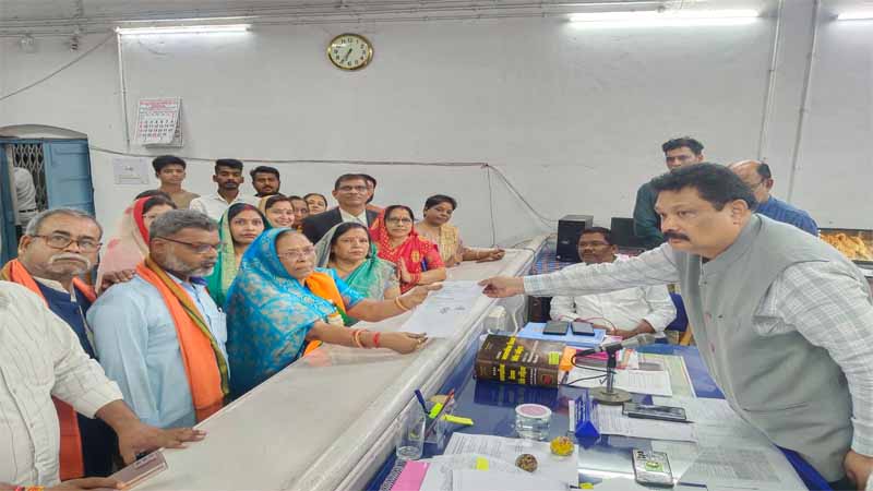 दुर्ग के वार्ड क्रमांक 21 के पार्षद पद पर निर्विरोध निर्वाचित