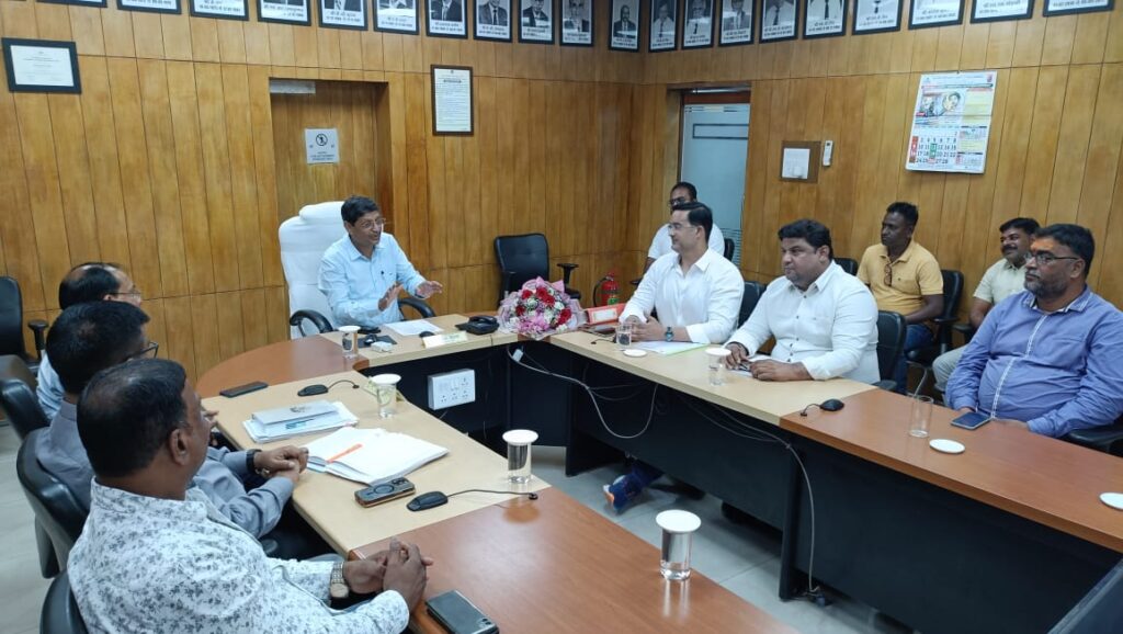 भिलाई ट्रक ट्रेलर ट्रांसपोर्ट एसोसिशन की बैठक संपन्न हुई