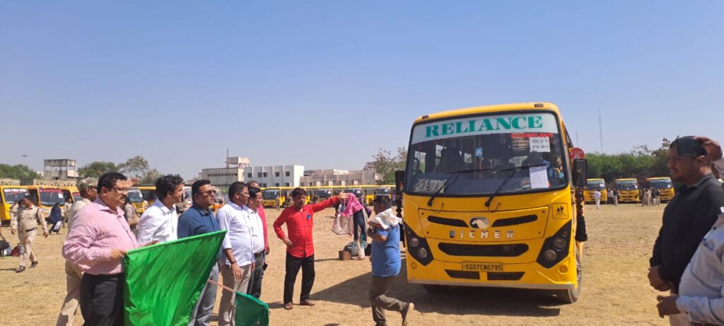 त्रिस्तरीय पंचायत निर्वाचन 2025 : मतदान दल वाहन को हरी झंडी दिखा कर की गई रवाना, 17 फरवरी को मतदान