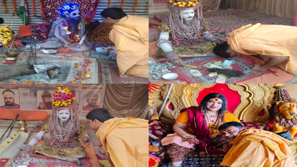 महाकुंभ तक “बाबा की बारात” का आमंत्रण कार्ड: धर्मगुरूओं व अखाड़ा के महामंडलेश्वर को दया सिंह ने भेंट किया आमंत्रण कार्ड, भिलाई आने दिया न्यौता