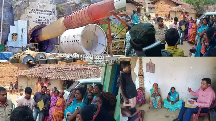तेलंगाना के श्रीशैलम टनल में फंसे झारखंड के मजदूरों के परिजनों को अब ईश्वर पर भरोसा, अंदर से नहीं मिल रहा कोई रिस्पांस